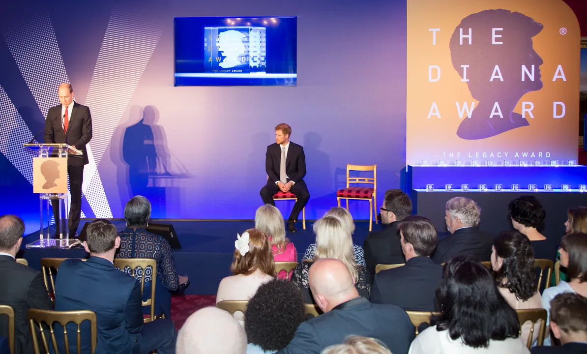 Twenty outstanding young people from across the world presented with legacy award in memory of Princess Diana