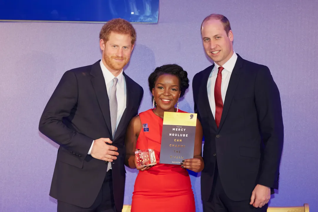 Twenty outstanding young people from across the world presented with legacy award in memory of Princess Diana
