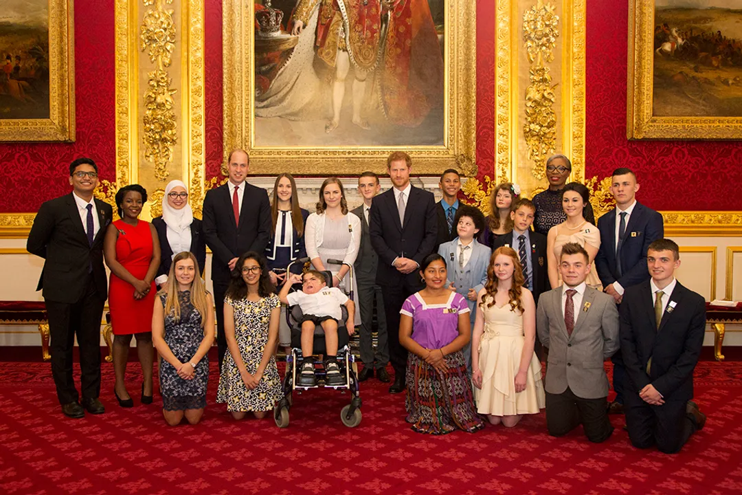 Twenty outstanding young people from across the world presented with legacy award in memory of Princess Diana